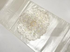 アンティーク　パッチワーク　華紋刺繍袋帯（材料）